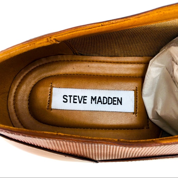 Steve Madden Private Lace-Up Men's Leather Oxfords - Picture 15 of 16